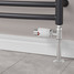 M-TRV-072-ST-W-PIP-LS05 - Ramone Modern TRV White Towel Radiator Valves M-TRV-072-ST-W-PIP-LS05 - Ramone Modern TRV White Towel Radiator Valves